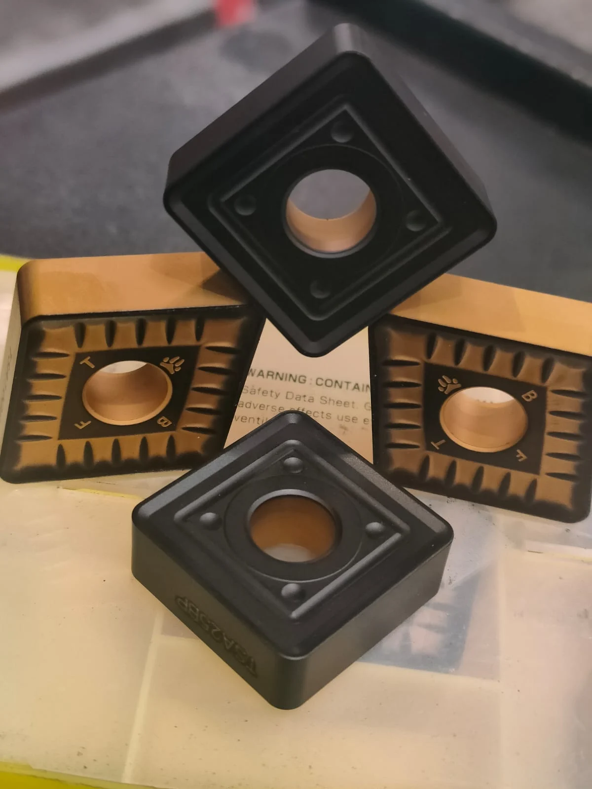 Plaquettes carbure — sélection 01